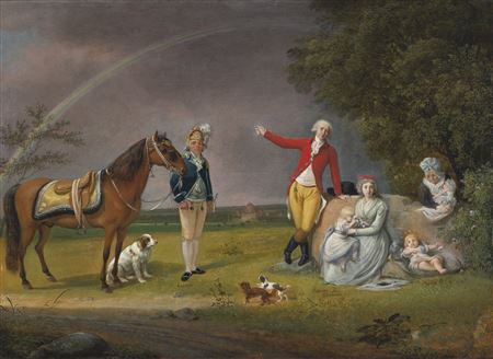 Sample artwork by Johan Christian Klengel (1751 - 1824), known for bucolic landscape painting - View similar artists and auction records