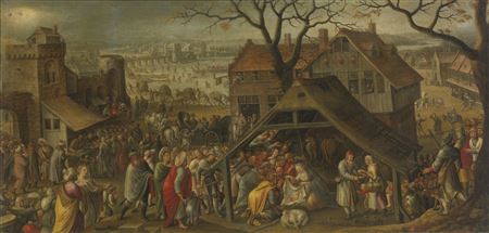 ADORATION OF THE MAGI by Marten Van (The Elder) Valckenborch - Auction record, sale price, and art valuation. Compare with similar artists and explore comparable artworks.