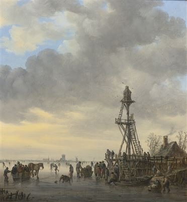 Sample artwork by Jan Josefsz van Goyen (1596 - 1656), known for figure and landscape painting - View similar artists and auction records