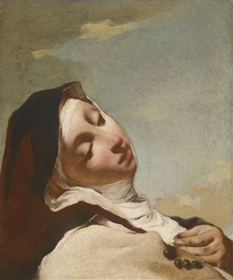 SAINT THERESA IN ECSTASY by Giovanni Battista Piazzetta - Auction record, sale price, and art valuation. Compare with similar artists and explore comparable artworks.