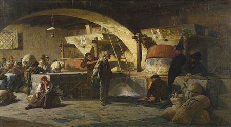 Sample artwork by Gaetano Capone (1845 - 1920), known for landscape, still life, portrait - View similar artists and auction records