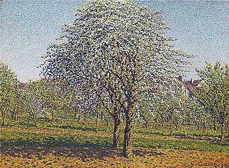 Sample artwork by Gustave Camille Gaston Cariot (1872 - 1950), known for luminescent landscape painting - View similar artists and auction records