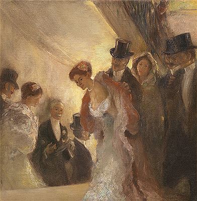 À L'OPÉRA by Gaston La Touche - Auction record, sale price, and art valuation. Compare with similar artists and explore comparable artworks.