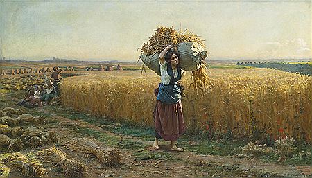 Sample artwork by Cesar Pattein (1850 - 1931), known for portrait paintings, country scenes - View similar artists and auction records