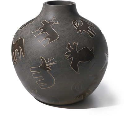 Santa Clara Pot by Jody Naranjo - Auction record, sale price, and art valuation. Compare with similar artists and explore comparable artworks.