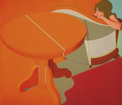 SONDRA AND TABLE, NO. 1