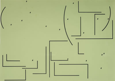CENTERPOINTS: INCLUDED AND EXCLUDED by Barry Le Va - Auction record, sale price, and art valuation. Compare with similar artists and explore comparable artworks.