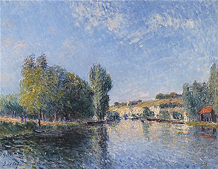 LE LOING À MORET