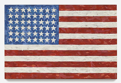 FLAG by Jasper Johns - Auction record, sale price, and art valuation. Compare with similar artists and explore comparable artworks.