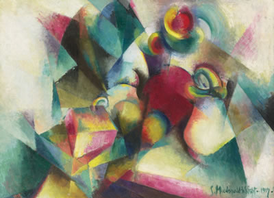 STILL-LIFE SYNCHROMY by Stanton MacDonald-Wright - Auction record, sale price, and art valuation. Compare with similar artists and explore comparable artworks.