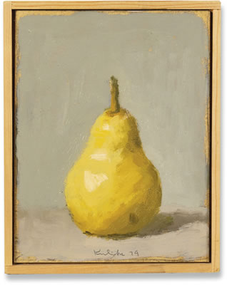 Sample artwork by Robert Moore Kulicke (1924 - 2007), known for still life painting, abstraction, lucite picture frame design, cloisonné - View similar artists and auction records