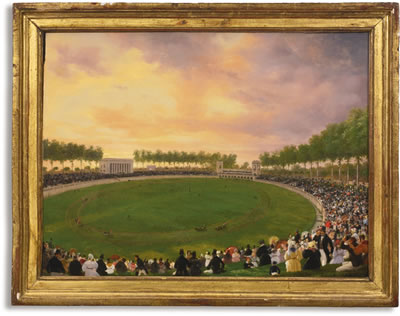 LES COURSES AU CHAMP-DE-MARS by Jean-Victor Vincent Adam - Auction record, sale price, and art valuation. Compare with similar artists and explore comparable artworks.
