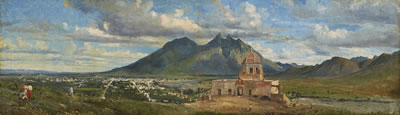 VIEW OF BISHOP'S PALACE NEAR MONTERREY