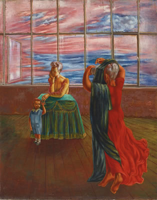 Sample artwork by Juan Francisco Rodriguez Soriano (1920 - 2006), known for abstract painting and large-scale animal/bird scultpure - View similar artists and auction records