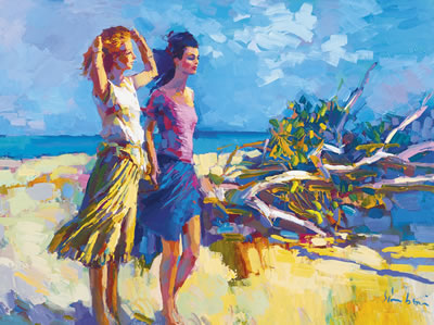 Sample artwork by Nicola Simbari (1927 - 2012), known for landscape and figure painting, architecture - View similar artists and auction records