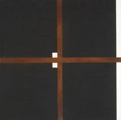 Portrait of Harvey Quaytman: Self-Portrait with Rust