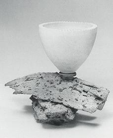 Gold Bowl on Stand by Adrian Saxe - Auction record, sale price, and art valuation. Compare with similar artists and explore comparable artworks.