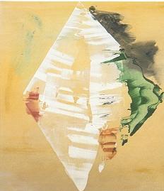 Sample artwork by Darryl Leo Hughto (Born 1943), known for abstract expression painting - View similar artists and auction records