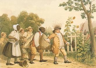 Sample artwork by David Claypool Johnston (1799 - 1865), known for satirical cartoons, graphic arts, painting, acting - View similar artists and auction records
