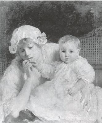 Mother Love by William Henry Cotton - Auction record, sale price, and art valuation. Compare with similar artists and explore comparable artworks.