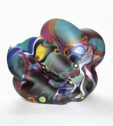 Sample artwork by Marvin Bentley Lipofsky (1938 - 2016), known for studio blown glass, biomorphic shapes, teaching - View similar artists and auction records