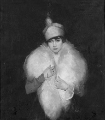 Woman in White Fur Wrap by Maurice Molarsky - Auction record, sale price, and art valuation. Compare with similar artists and explore comparable artworks.