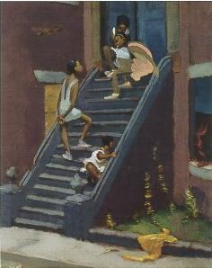 Back Bay Bay Stairway
