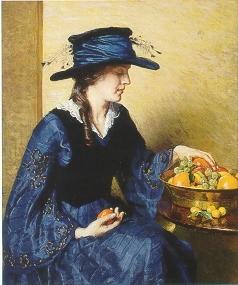 Girl in Blue