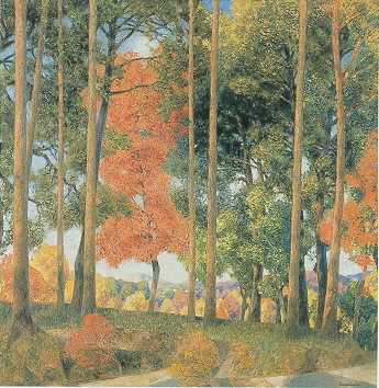 Sample artwork by Lawrence Mazzanovich (1871 - 1959), known for landscape, waterscape and interior painting - View similar artists and auction records
