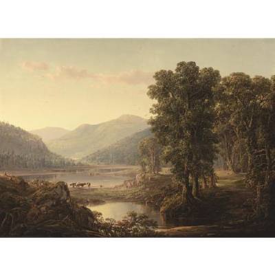 Early Autumn Morning, Western Virginia by William Louis Sonntag Sr - Auction record, sale price, and art valuation. Compare with similar artists and explore comparable artworks.