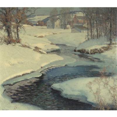 The Meandering Creek by Arthur Meltzer - Auction record, sale price, and art valuation. Compare with similar artists and explore comparable artworks.