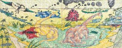 Triassic Jurassic by Joseph I Zucker - Auction record, sale price, and art valuation. Compare with similar artists and explore comparable artworks.