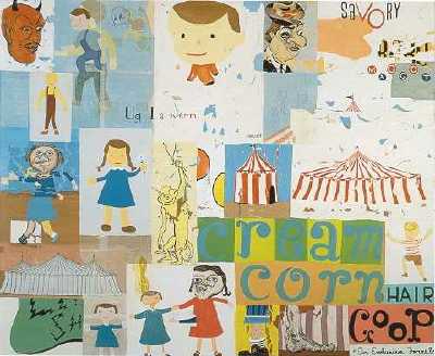 Sample artwork by Christian Schumann (Born 1970), known for mutilated cartoon images - View similar artists and auction records