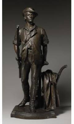 The Minute Man by Daniel Chester French - Auction record, sale price, and art valuation. Compare with similar artists and explore comparable artworks.