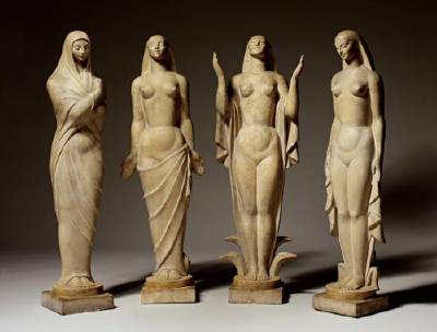 Sample artwork by Wheeler Williams (1897 - 1972), known for sculptor-outdoor allegory, figure - View similar artists and auction records