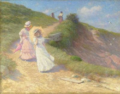 The Marginal Way by William Henry Lippincott - Auction record, sale price, and art valuation. Compare with similar artists and explore comparable artworks.