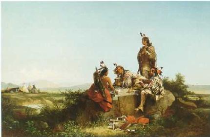 Blackfeet Card Players