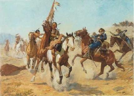 The Silenced War Whoop by Charles (Carl) Schreyvogel - Auction record, sale price, and art valuation. Compare with similar artists and explore comparable artworks.