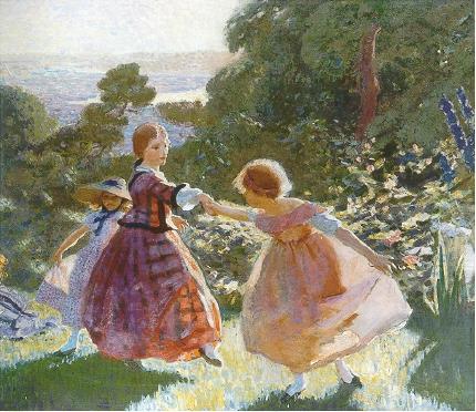 Sample artwork by Charles Sydney Hopkinson (1869 - 1962), known for portrait, figure, mod coastal views - View similar artists and auction records