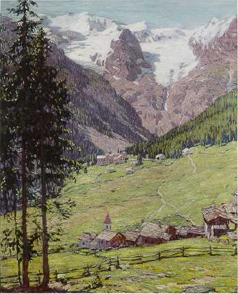 A Mountain Village--Tyrol