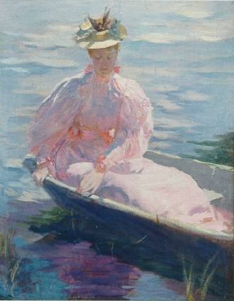 Woman in Boat