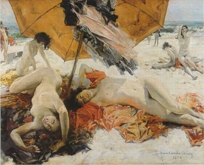 Nudes at the Beach