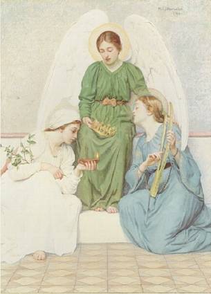 Faith, Hope and Love by Mary Macomber - Auction record, sale price, and art valuation. Compare with similar artists and explore comparable artworks.