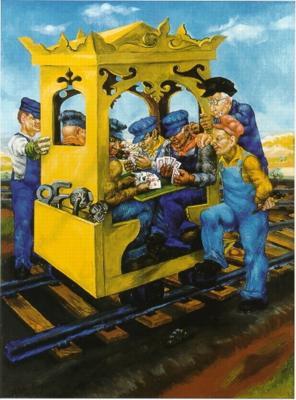 The Siding by Philip Howard (Blashki) Evergood - Auction record, sale price, and art valuation. Compare with similar artists and explore comparable artworks.