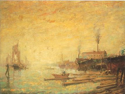 Harbor at Sunset, Noank