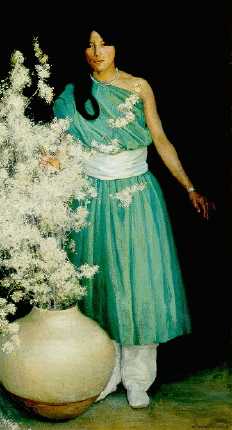 Pueblo Indian Girl