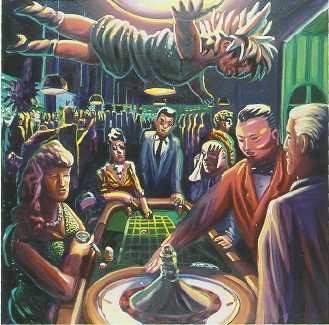 Casino Drop by Robert Yarber - Auction record, sale price, and art valuation. Compare with similar artists and explore comparable artworks.
