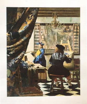 Portrait of Vermeer in His Studio