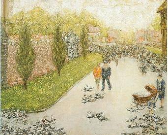 Pigeons in the Park