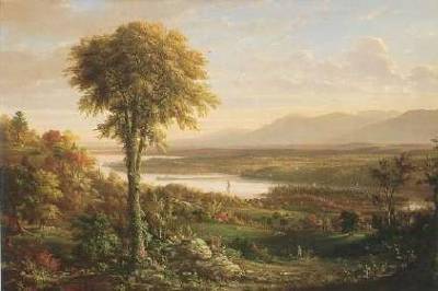 View of the Catskills from Hudson River